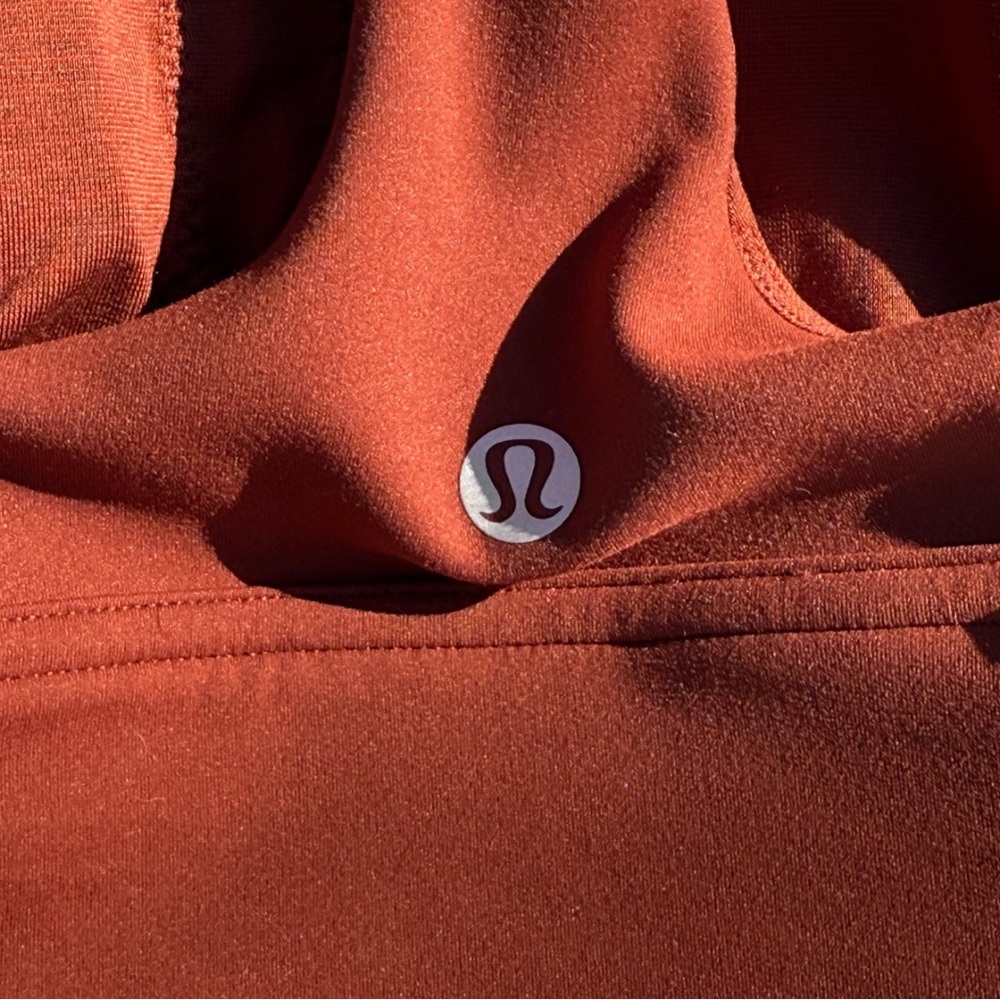 Lululemon Wunder Train Longline Bra Brown Size 6 Medium Support C/D - Picture 6 of 16